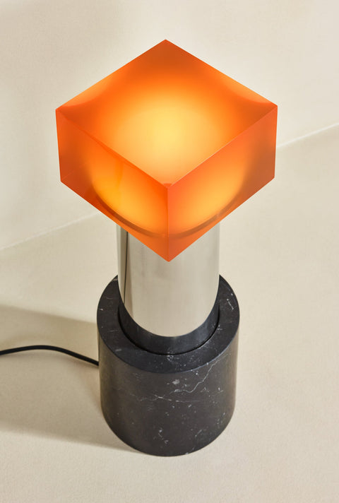 Halter Lamp Orange (Bespoke on request)