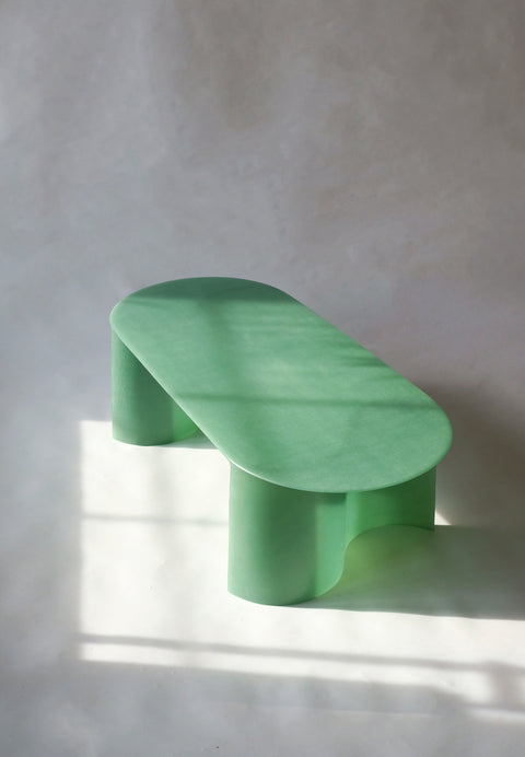 New Wave Coffee Table - Smoke Green