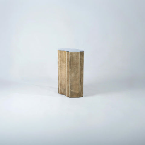 Fragment Pedestal Medium Ecru