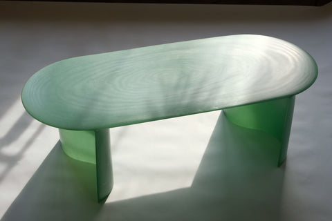 New Wave Coffee Table - Smoke Green