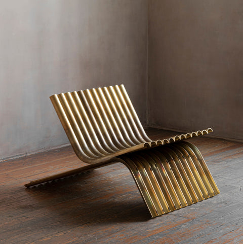 OBJ-02 Brass Chair