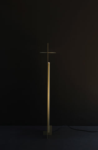 OBJ-01 Floor Lamp Brass