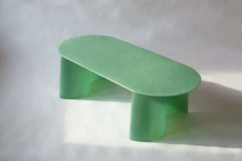New Wave Coffee Table - Smoke Green