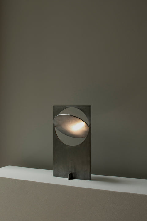 OBJ-01 Table Lamp Steel