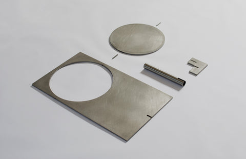 OBJ-01 Table Lamp Stainless Steel