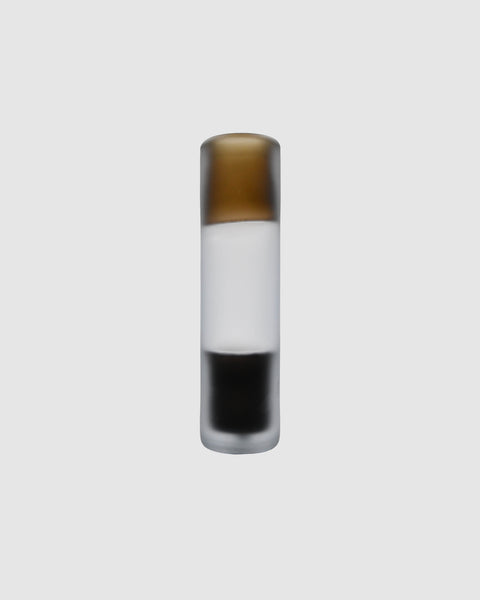 Accordi Vase - Smoke topaz, Lead crystal, Smoke grey