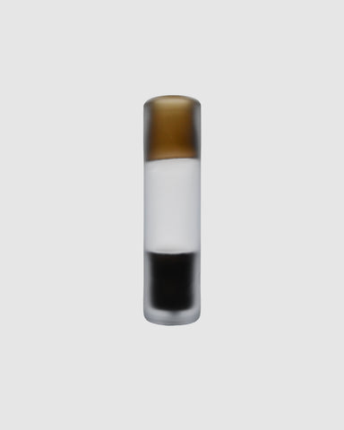 Accordi Vase - Smoke topaz, Lead crystal, Smoke grey