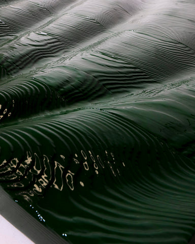 Wallpiece composition 3 - Deep green