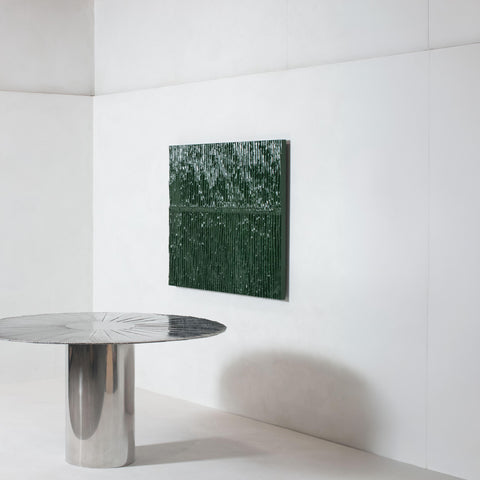 Wallpiece composition 1 - Deep green