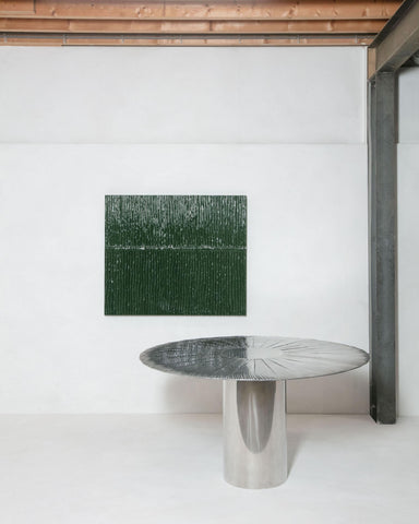 Curoso dining table - Cast aluminum