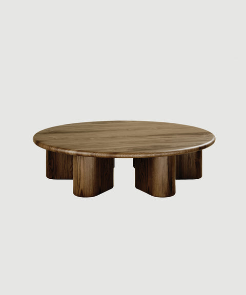 Mira Round Wood Table