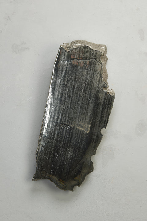 White Bronze Cast Marble Small I