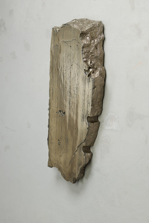 White Bronze Cast Marble Small I