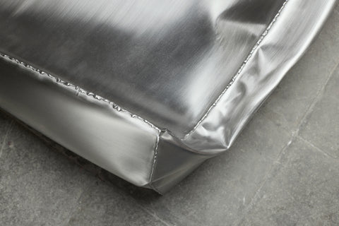 Crushed Coffee Table Stainless Steel