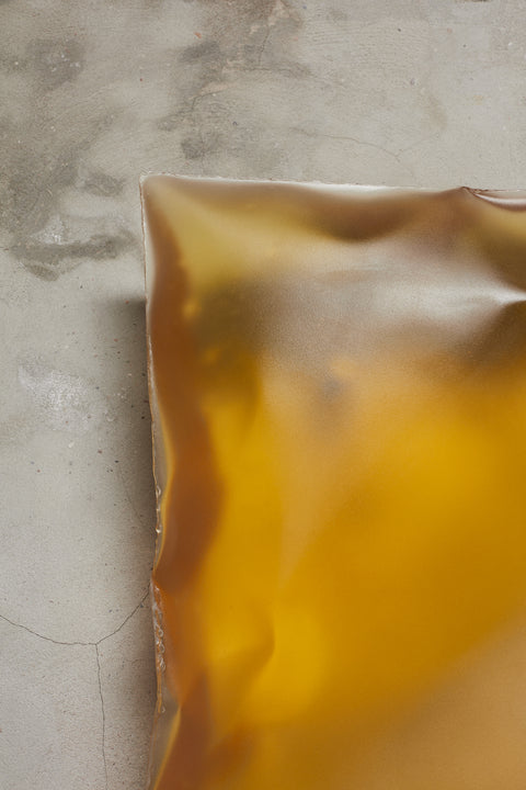 Ex Hale Wallpiece Cast Glass (Yellow)
