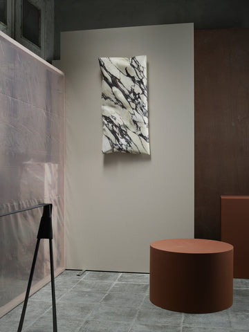 In and Ex Hale Wallpiece - Breccia Viola, Copper