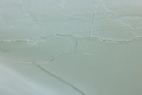 Crushed Cast Glass Coffee Table