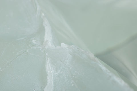 Crushed Cast Glass Coffee Table