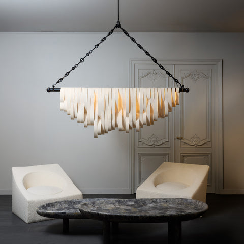 Chandelier Horizontal Mouvement