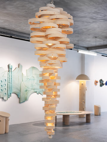 Chandelier Mouvement Vertical