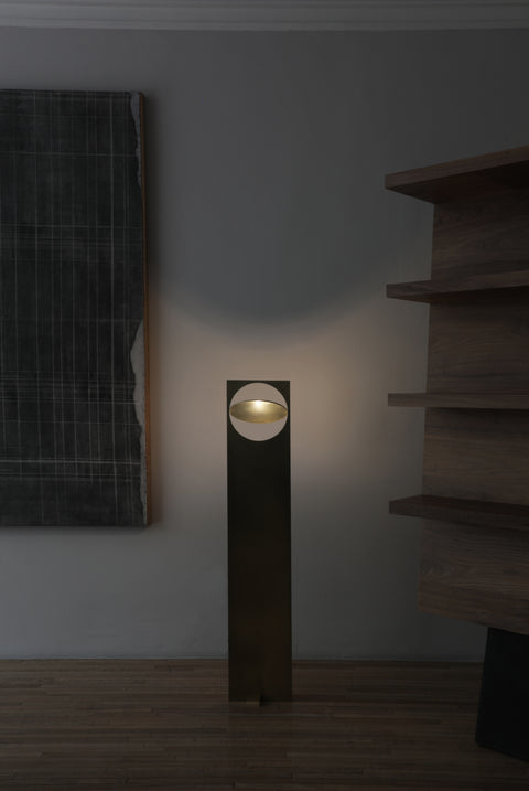 OBJ-01 Floor Lamp Brass