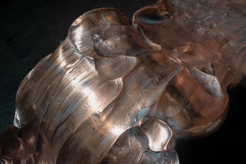 Solid Copper Chaise