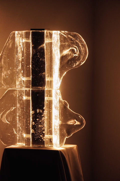 Ciénaga Vidrio Table Lamp