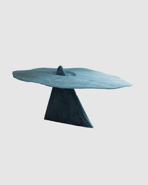 Experimental blue table