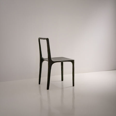 Dot Chair Burned Oak