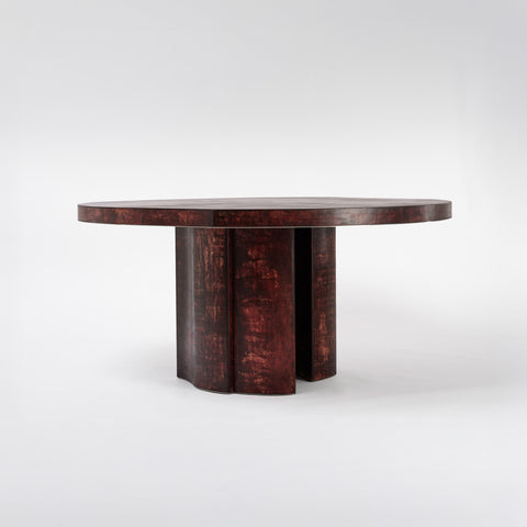 Fragment Dining Table Burgundy