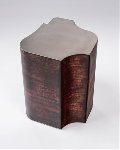 Fragment Side Table - Medium Burgundy