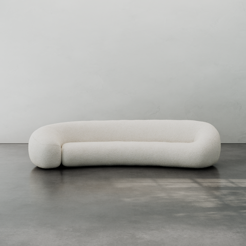 Colar Sofa 3 Seater Curved