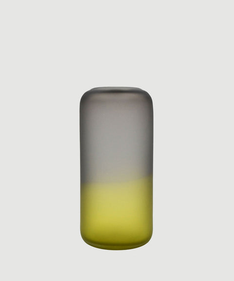 Neutral Grey Lime Green Gradienti Vase (M)