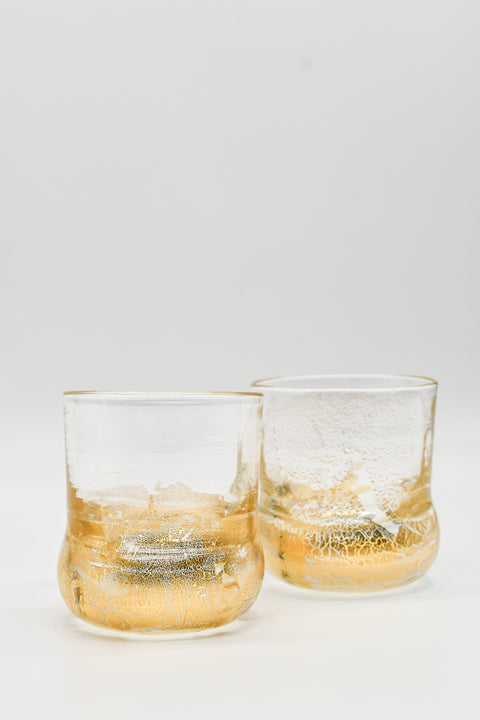 24K Whiskey Tumbler set of 6