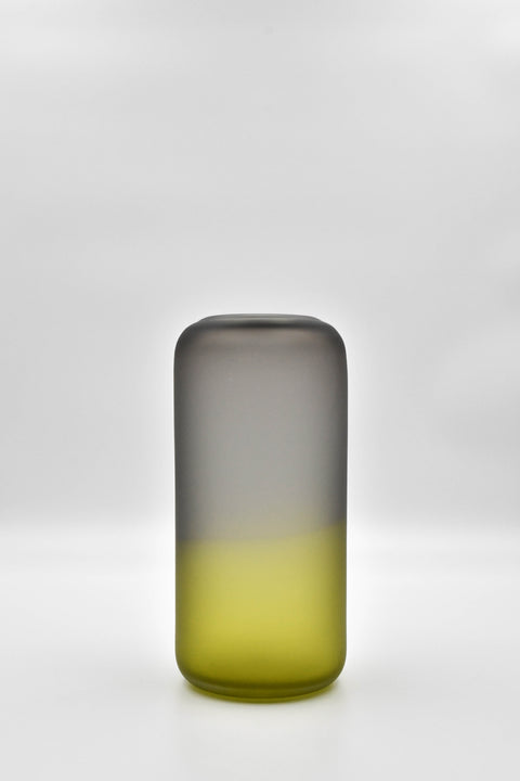 Neutral Grey Lime Green Gradienti Vase (M)