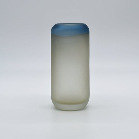 Gradienti Steel Blue Whiskey Vase (S)