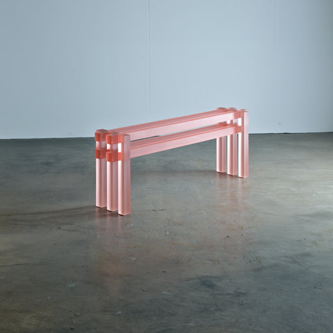 Tralucid Bench 125 Pink