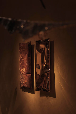 In and Ex Hale Wallpiece (Copper & Mexican Red Fantastico)