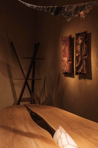 In and Ex Hale Wallpiece (Copper & Mexican Red Fantastico)