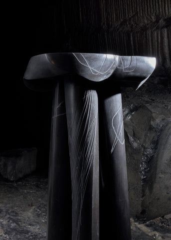 Tatau Side Table High