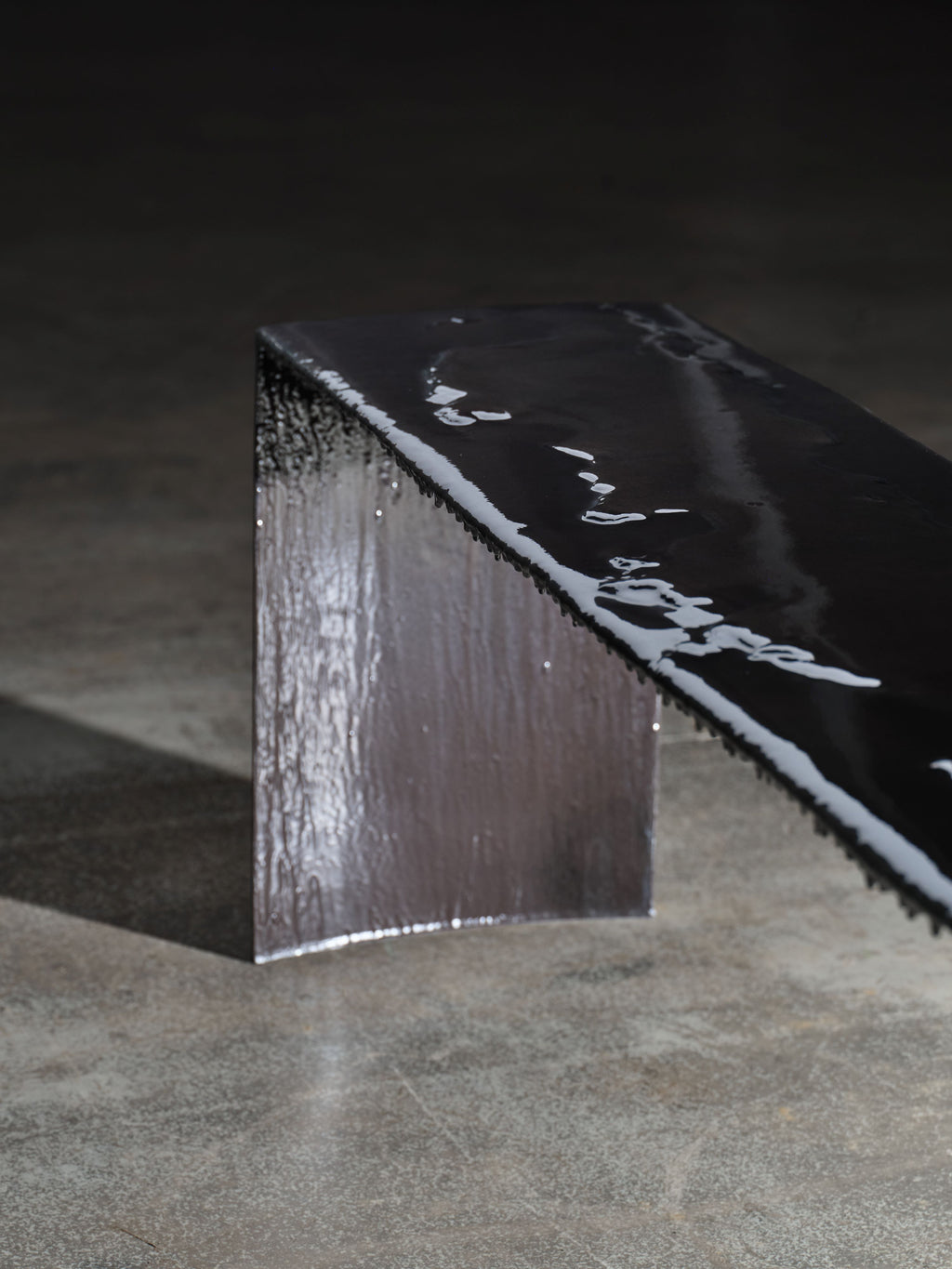 Jet Smoke Bench – Objects With Narratives