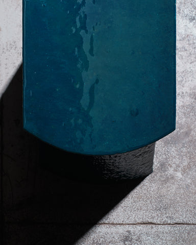 Petrol Waves Stool