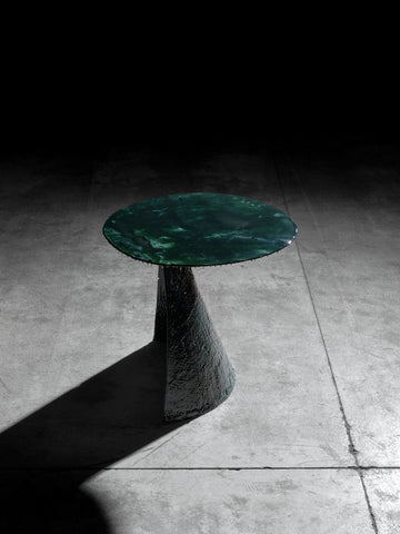 Moss Orbit Side Table