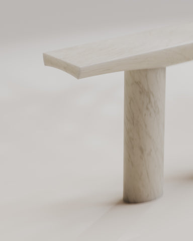 Abraccio White Kyknos Console