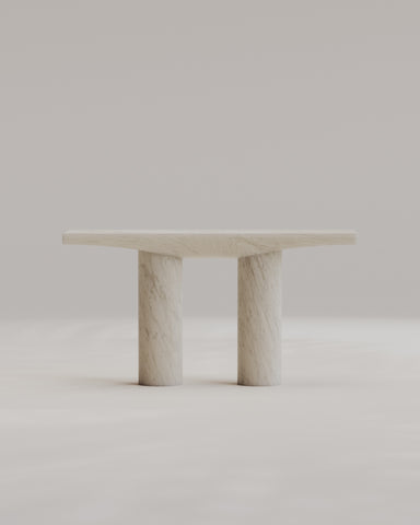 Abraccio White Kyknos Console