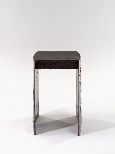 Stool Maroon Terra