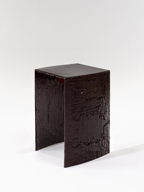 Stool Maroon Terra