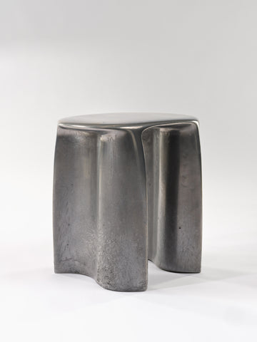 New Wave Stool Liquid Aluminium