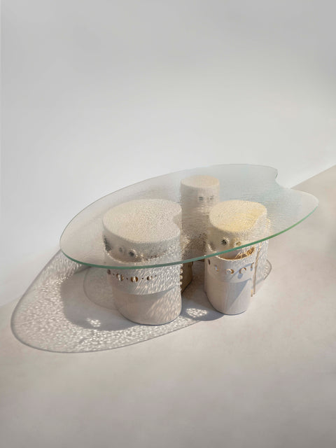 Glass Coffee Table Curve