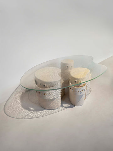 Glass Coffee Table Curve